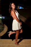 Great for tropical vacation, was loose but not too loose. The waist could have been taken in a bit but I was okay with it. - Serina M.