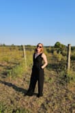 This jumpsuit is so flattering and will be my new go-to for many events to come! The pockets are a bonus. I sized up like the reviews said and it was perfect, just had to hem it and take up the shoulders a bit. - Nicole B.