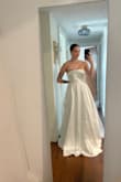 The quality is amazing! The fit was a little large so I exchanged it for an extra small but that process was so easy! The dress is beautiful and I can't wait to steam it for the big day. - Jordan S.