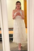 I wore it after the ceremony, it was very comfortable, I loved it. - Luisa F.