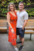 Love this dress to dress up or down. Color is gorg. Got a M and fits perfect - Melanie S.