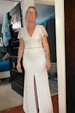 This dress fit just as expected! It was way softer and more comfortable than I ever expected. Sexy yet modest in my opinion. You'll love it! - Megan H.