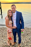 A beautiful dress I wore to a late summer wedding by the bay. Loved the colors and cut of the dress - also good for pumping/nursing. Would highly recommend! - Lauren M.