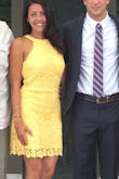 This dress is the perfect summer/spring dress. So flattering and so comfortable I wore it for a graduation and I didn't feel like I had to take it off right after I kept it on for dinner when everyone else changed. Deff a winner so many compliments too stands out in all the right ways ! - Kelly C.