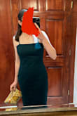 It fit nice but more than anything it felt nice. I'm super picky about texture and most garments are so abrasive to me so the fact I made it the whole night in a tight (not like too small tight, just like hugs your body tight) dress without any meltdowns is a miracle tbh. I think if my boobs were a tad bigger it would've fit perfect, but it was pretty close to perfect - Sydney V.