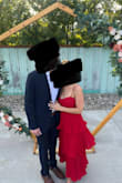 Love love love this dress. I know a lot of people had issues with the top bunching but worked well on me and there are adjustable straps. 
My boobs didn't necessarily fit exactly in the little "cups" but it also didn't look off. 

Compliments all night. Felt super comfortable - Sydney J.