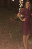 I wore this dress to a wedding and it fit perfectly. - Heather H.