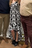 Exactly as pictured and true to a x-small IMO. I am very petite so the dress could have been a little bit more snug, but it still looked nice! The fabric didn't have much give tho!! Still worked out great for me, may or may not wear it again - Jessica C.