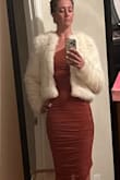 No issues with shedding, love a good faux fur look and this one is just beautiful. I can't wait to get more use out of it this winter too! - Hailey G.