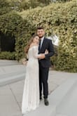 I wore this dress for my civil wedding, it fit me perfectly, size XS / 114lb, every detail of the dress was beautiful, I loved it, and I got many compliments& I recommend buying it!!! You won't regret it! Lulus always surprises me with how beautiful the clothes are and how good the material is. - Rosi K.