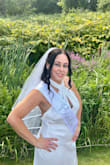 I got a large because I needed something soon, and Lulus didn't have a medium. It was a bit bigger on me. I had to keep fixing my bust, but I pulled it off. It was beautiful and had a lot of compliments. - Marta Q.