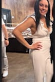 It was a little big on the bottom and too much busty show, but I really liked it... - Marta Q.