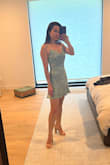 The dress looks and feels amazing. You can dress up or dress down, you can even wear with sports shoes. However, in the back, there is some defect, seems like the zipper sticking out. I put it in the pictures, visible from the side view. If not for that, it's five stars. - Ruta S.