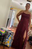 The dress arrived super fast and it fits perfectly. The fabric is great quality and I just love it. - Gretchen L.