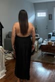 I felt like this dress was made for me. I usually have a hard time finding dresses that I feel good in. This dress accentuated my curves in the right places. I used Boombas to help hold my chest up and I didn't have to adjust the dress at all all night even dancing. - Brianna C.