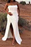 The dress is incredible! It's modest but sexy! I l LOVED it! - Alexis P.