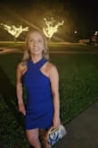 Great dress for petite girls. I love the fit. The material is perfect- not heavy or light. - Michelle S.