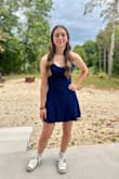 Beautiful dress that fit well. Loved the shimmer - Catherine D.