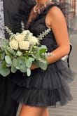 This dress looked amazing for a Homecoming dance! The dress received so many compliments, and everyone wanted to know where it was purchased! It fits true to size, and the quality was fantastic. No regrets in purchasing this dress whatsoever; buy the dress! - Ann L.
