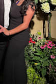 The dress is absolutely beautiful. Totally recommend it. The fabric is very nice and comfortable. The detail on the sleeve gives a nice touch.
For me was a little long, but I'm only 5,1 tall.
Definitely, if you're going to a wedding or gala you should get it. - Laura K.