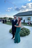 Loved wearing this dress! It hugged just right and the fabric was thick enough to keep everything smooth. The length was perfect with heels. It was comfy with stretch and give. I hope I get to wear it again soon - Cheryl W.