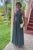 I loved the dress. It fit me very well and I got many compliments. It was too long for me, so I had to have the hem adjusted. Otherwise, everything else was great. - Cherisse-Angel C.