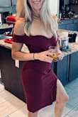 Overall the dress is comfortable and pretty but I feel like the piece at the top moves too much and is too loose. I have to be mindful of my back and shoulder placement for it to stay still - Elle F.