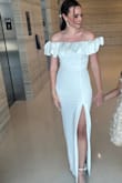 The material, the fit, and everything was great! Is a long and beautiful dress - Yani K.