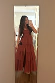 The dress fit perfectly and couldn't have been a better dress to wear as a wedding guest. Could be super cute as a bridesmaid dress too! The dress is very good material and I couldn't have been happier with it. - Shayna C.