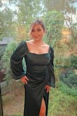 Wow I got so many compliments on this dress! I got it for a wedding that I attended as a guest and it was such a comfortable fit. I ordered a medium to be safe, but easily could've gotten a small. The quality of the dress was nice and heavy, but the color has to be my favorite especially for a fall wedding it's perfect! - Erin W.