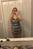 I got this dress for a plaid themed party. The dress fit well and had plenty of room for my chest. I still had a little wiggle room. The cut was flattering and I got a lot of compliments. - Juliyana F.