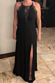 This dress is made well but runs extra long. I had to hem it a couple inches and I'm 5'7" and was wearing heals. - Amari M.