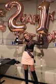 The material is actually really soft for mesh and very stretchy. I have a longer torso but a small top. It fit me great in the top and arms but was a little short in length for a bodysuit, for me. Overall, love this bodysuit! I wore it with a pink leather skirt from Lulus and over the knee boots! - Sydney S.