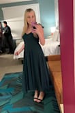 Gorgeous dress! Loved the ability to tie the straps to make the fit perfect. Only downside was it arrived very wrinkled so definitely leave time for a good steaming prior to wearing. - Ashley B.