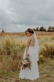 I just got married in this dress this past weekend, and I cannot say enough good things about it. It's super comfortable, beautiful, and elegant without being over the top. The perfect dress at an affordable price! - Clare F.
