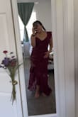 I would recommend ordering a medium and a large and then returning one or the other. That's what I did to ensure I got the right size. The medium was way too small for me, but the large fits like a glove!! The material is amazing and the look is so flattering, it really brings out my curves. I'm keeping the large, but it definitely does run small so size up if you can! - Delia R.