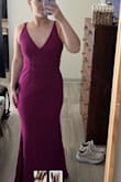Dress is amazing. Fit perfect, very soft material and very classy. If you are looking for a modest formal, buy it. Very satisfied!
Beautiful color! - Lori W.