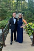 Wore to a black tie optional wedding. It fit perfectly and I received so many compliments on the color and elegant detail. Love this dress! - Kristen P.