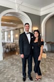 Loved the dress and style, it's very flattering! The only down side is there is not a zipper and it's really hard to get on and off with the material. It's more firm, which is nice for a slimming look. Great dress for the price! - Monica F.