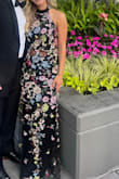 Loved this high neck dress! Fit perfect and got so many compliments. Did have to use fashion tape on the sides but no one could tell! - Brooke C.