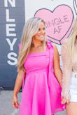 I had so many compliments on this dress! I wore it to a bachelorette weekend and it came out super cute. I bought a small and it fit, but was snug - loved it so much I exchanged it for a medium and so glad I did. Comfortable too! - Samantha S.