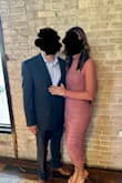 This dress was stunning for a fall wedding. I received so many compliments. The neck was a little tight, but I didn't zip it up all the way and because my hair was covering it was totally fine. - Kara G.