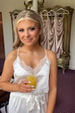 I wore this set the morning of my wedding while getting ready. OBSESSED. I'm petite (5'1) and the XS fits me perfectly. - Lauren C.