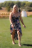 I really enjoyed this dress! It was perfect with its floral pattern and complemented with any other color accessory! No disappointment with this dress! - Andrea P.