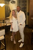 I loved this dress for our anniversary dinner! Gave off Marilyn Monroe vibes with the wind that night. haha - Brynn S.