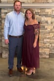 The color is more purple than red in real life. The dress is not made for smaller chests. BUT it was really gorgeous and made me feel very beautiful. it was really good quality and I got so many compliments. - Bobbi D.