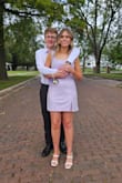 This has been my favorite homecoming dress that I have worn so far! It was so beautiful and I got a lot of compliments on it. The only problem is that the straps were a little too long so they kept falling while dancing. Other than that it was amazing! - Lily V.