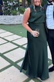 I was super stressed to find the perfect floor length gown for a black tie wedding and this ended up working perfectly! Very elegant and the color is amazing. I thought It was flattering on my body type - Maddy E.