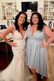 Originally, I had purchased another dress online that was way more expensive and I just didn't like it. I didn't feel right. This dress was absolutely perfect. I didn't have to get it altered in any way. And the quality and the style of this dress you find in other places for way more money absolutely worth it!!!!! - Tabitha M.