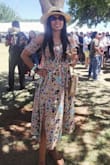Lovely dress, comfortable,  I wore it to a wine festival! - Nilda M.